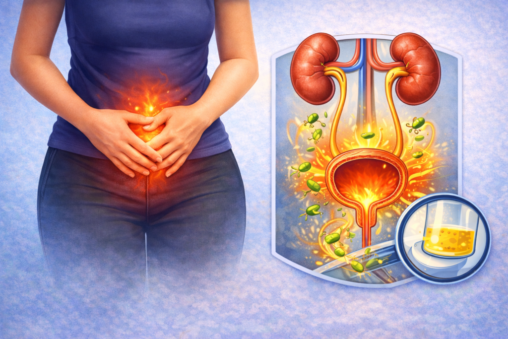 Burning during urination