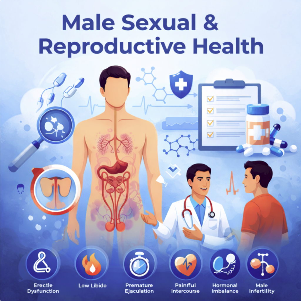 Male sexual and reproductive health